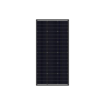Alcapower Monokristallines Solarpanel 160W - Hohe Effizienz 19%, Maße 1230x670x30mm, Wind-/Schneelastresistent