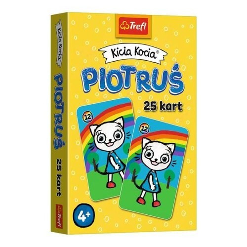 Trefl Würfelkaarten PIOTRUŚ Kicia Kocia 08512 - Spel voor kinderen