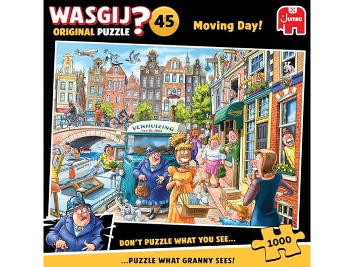Wasgij Original 45 - Verhuisdag - 1000 stukjes