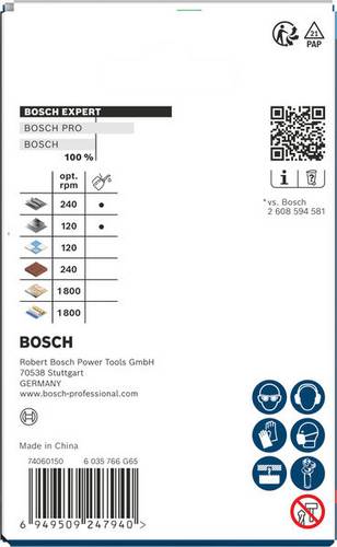 Lochsäge Hartmetall EXPERT Multi Material 2608901896 Ausführung Multi Material EXPERT Ø 73 mm Ø 3 Zoll Höhe 60 mm Drehz