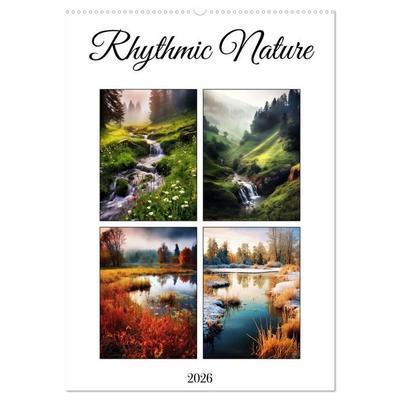 Rhythmic Nature (Wall Calendar 2026 DIN A2 portrait), CALVENDO 12 Month Wall Calendar