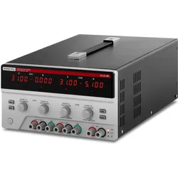 Stamos Labornetzgerät Doppel Labornetzteil Netzgerät Trafo 2X 0 30 V 5 A 550 W, Labornetzgerät, Schwarz