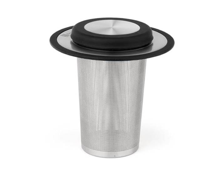Bredemeijer - Theefilter met onderzetter XL - RVS