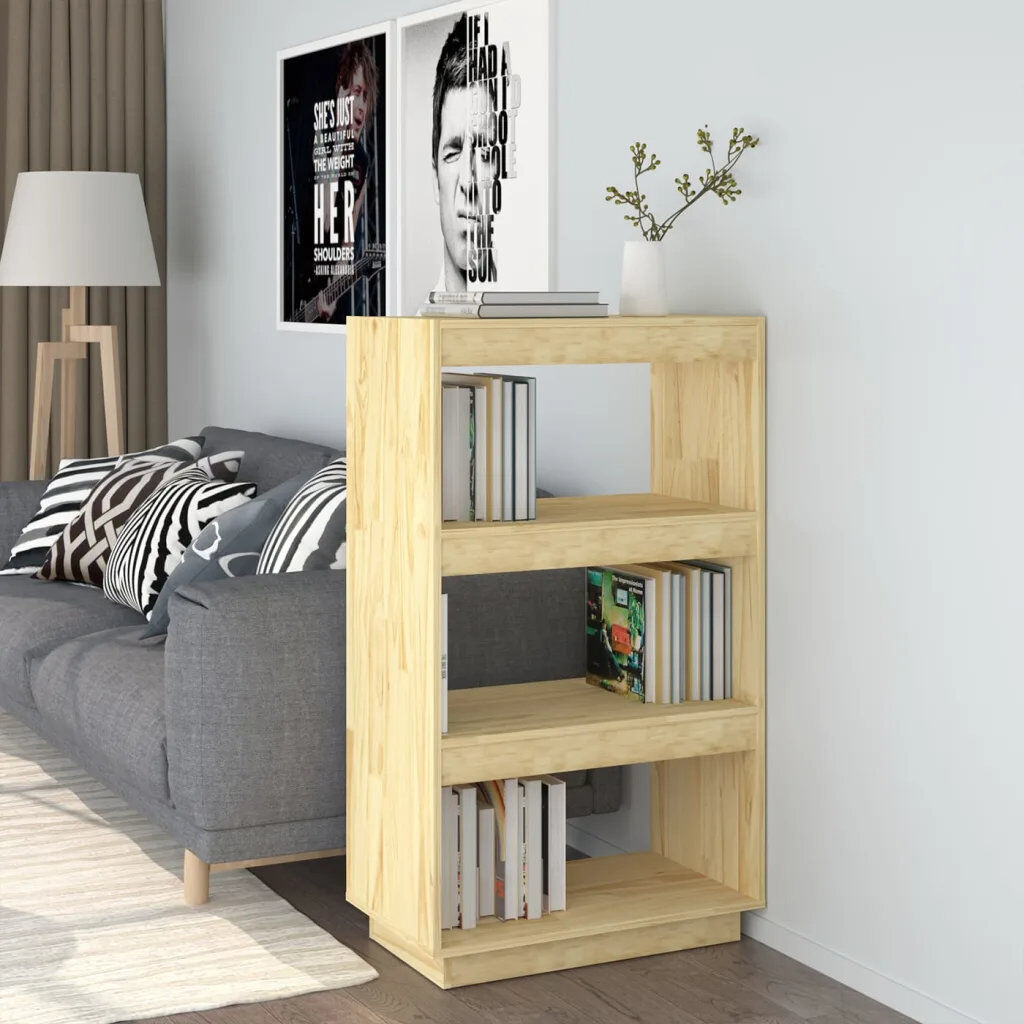 Ebern Designs Geisha Etagere Bookcase Grey 103.5cm H x 60cm W x 30cm D