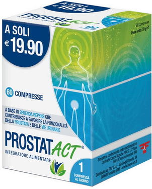 Linea Act Prostat Act Integratore per la Prostata 60 Compresse