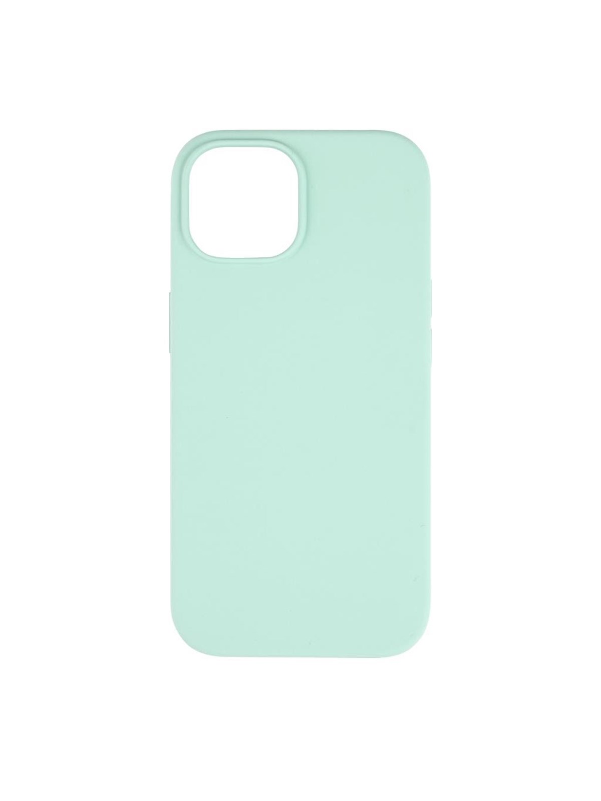 Pomologic CoverCase Silicone iPhone 15 Turquoise W/Magsafe