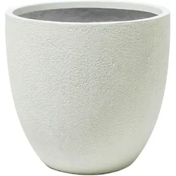 BLUMENTOPF cremeweiß rund 55/55/53 cm Kannia