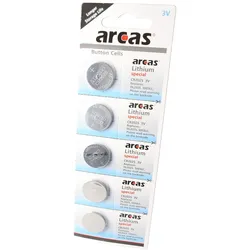 Arcas 5er-Sparset CR2025 Lithium Batterie