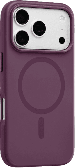 Funda móvil - CellularLine Aura Mag, Para Apple iPhone 18 Pro, MagSafe, Carga inalámbrica, Rosa