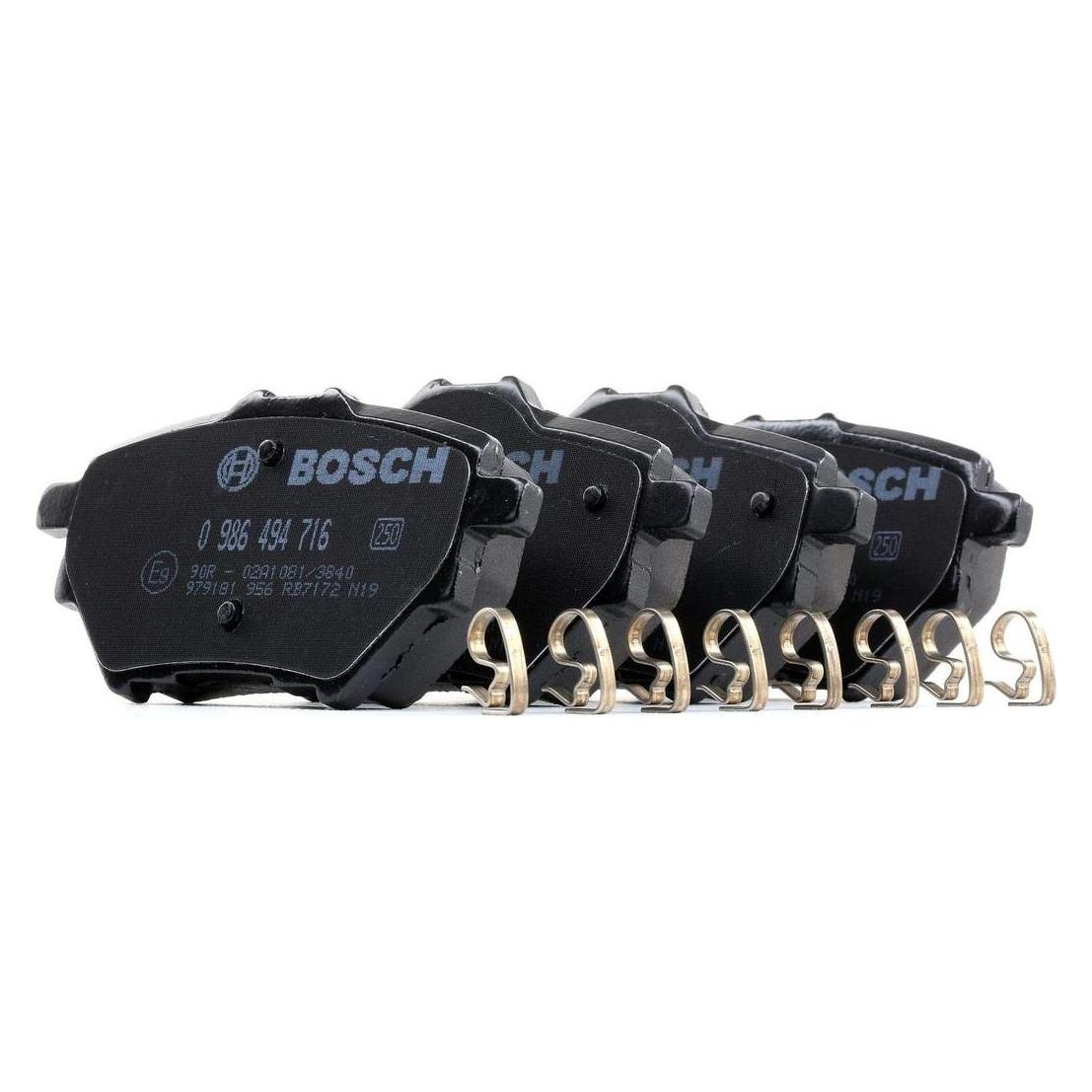 Bosch Automotive Brake Pad Set, disc brake (0986494716)