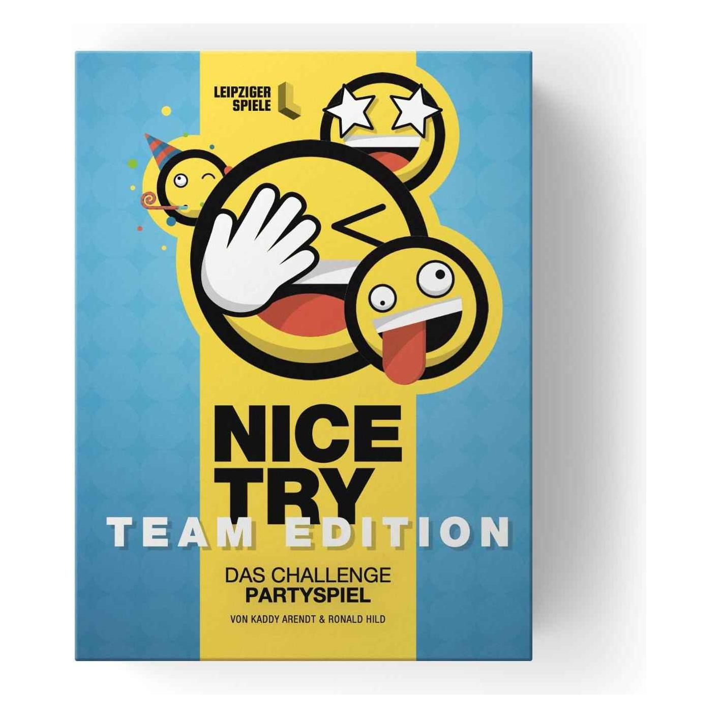 Leipziger Spieleverlag NICE TRY - Team Edition (Deutsch, 4 - 8 Spieler) (LSVNTTE1)