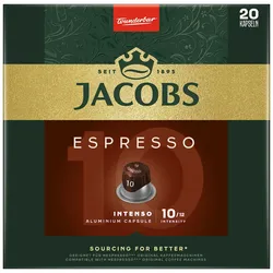 Jacobs Kaffeekapseln Espresso Intenso 20 Kapseln (104 g)