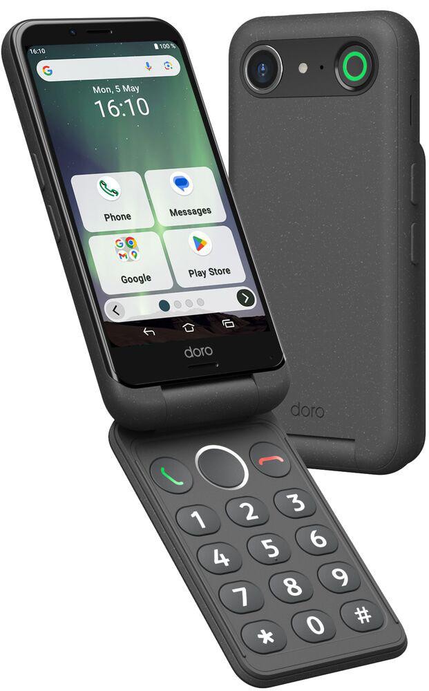 Doro Aurora A20 Smartphone 4GB/64GB Dual-SIM Doro Easy Interface graphit 380535