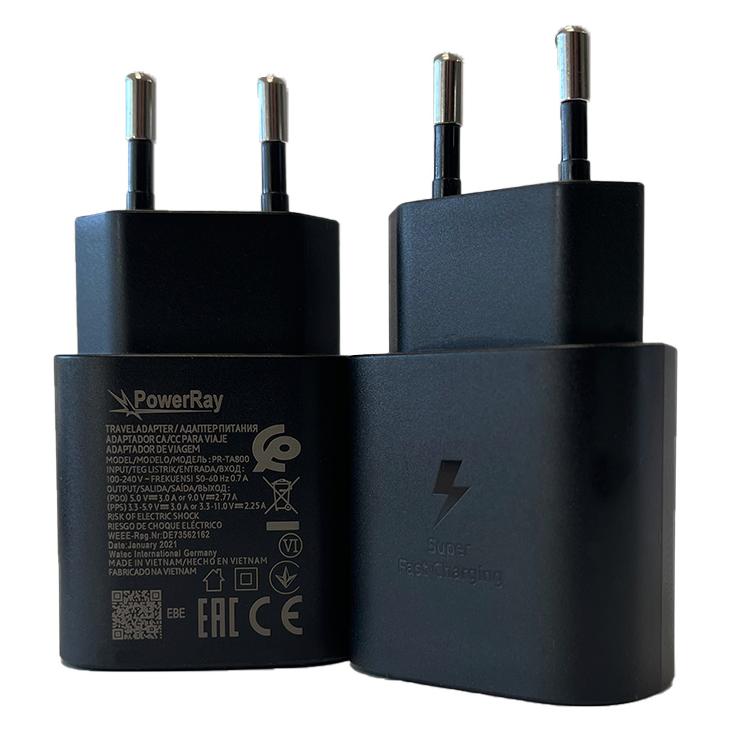 PowerRay Schnellladegerät (18 W, 1 Port) (PR-TA800EBE)