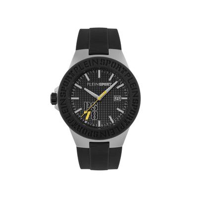 Luxusuhr PLEIN SPORT "Uhren", schwarz (0202, schwarz, schwarz, 0202, schwarz, schwarz), Armbanduhren, Herren, 0202 / black/black