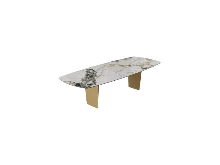 Designer Esstisch „Auguste“ aus Keramik, verschiedene Grössen Akante Design