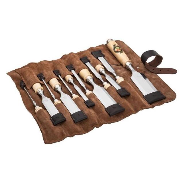 Kirschen Stechbeitelsatz in Ledertasche, 12-tlg. (1191002)