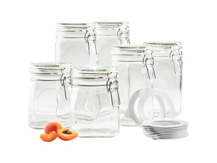 Einmachglas-Set Gothika, 6-teilig