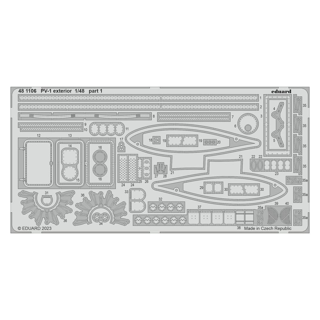 Eduard PV-1 exterior 1/48 ACADEMY (481106)