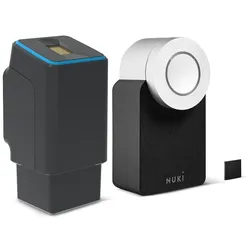 Ekey Fingerprint Schwarz mit Akku und Funk inkl. Nuki Smart Lock 2.0 - schwarz