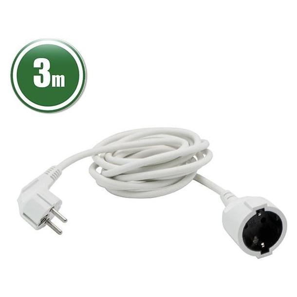 Handy Hálózati lengő hosszabbító (20500WH), 3m, fehér (PERVIL20500WH)