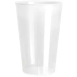 120 Mehrweg Trinkglas 0,4 l Polypropylen "de Luxe" – Transparent
