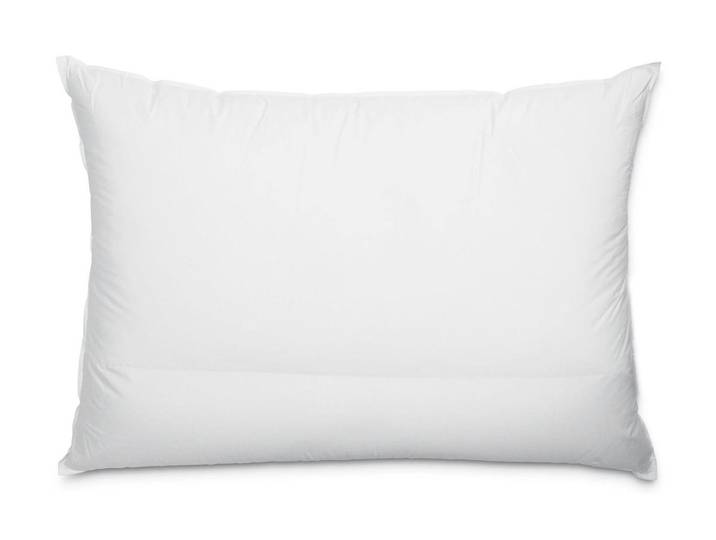 Kopfkissen INTERIO BETTWAREN Interio Bettwaren Nackenkissen Comfort Nature 50 x 70 cm , weiss (weiß), B:50cm L:70cm, Obermaterial: 100% Baumwolle, Kopfkissen, Kopfkissen