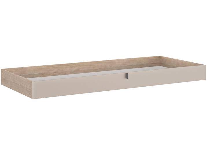 Bettschubkasten GAMI Ritmo Bettschubkasten , braun (kastanie natur nachbildung), B:193cm H:17cm T:82cm, Holzwerkstoff, Schubladen, Bettschubkasten, eine praktische Schublade, um seine Sachen zu verstauen