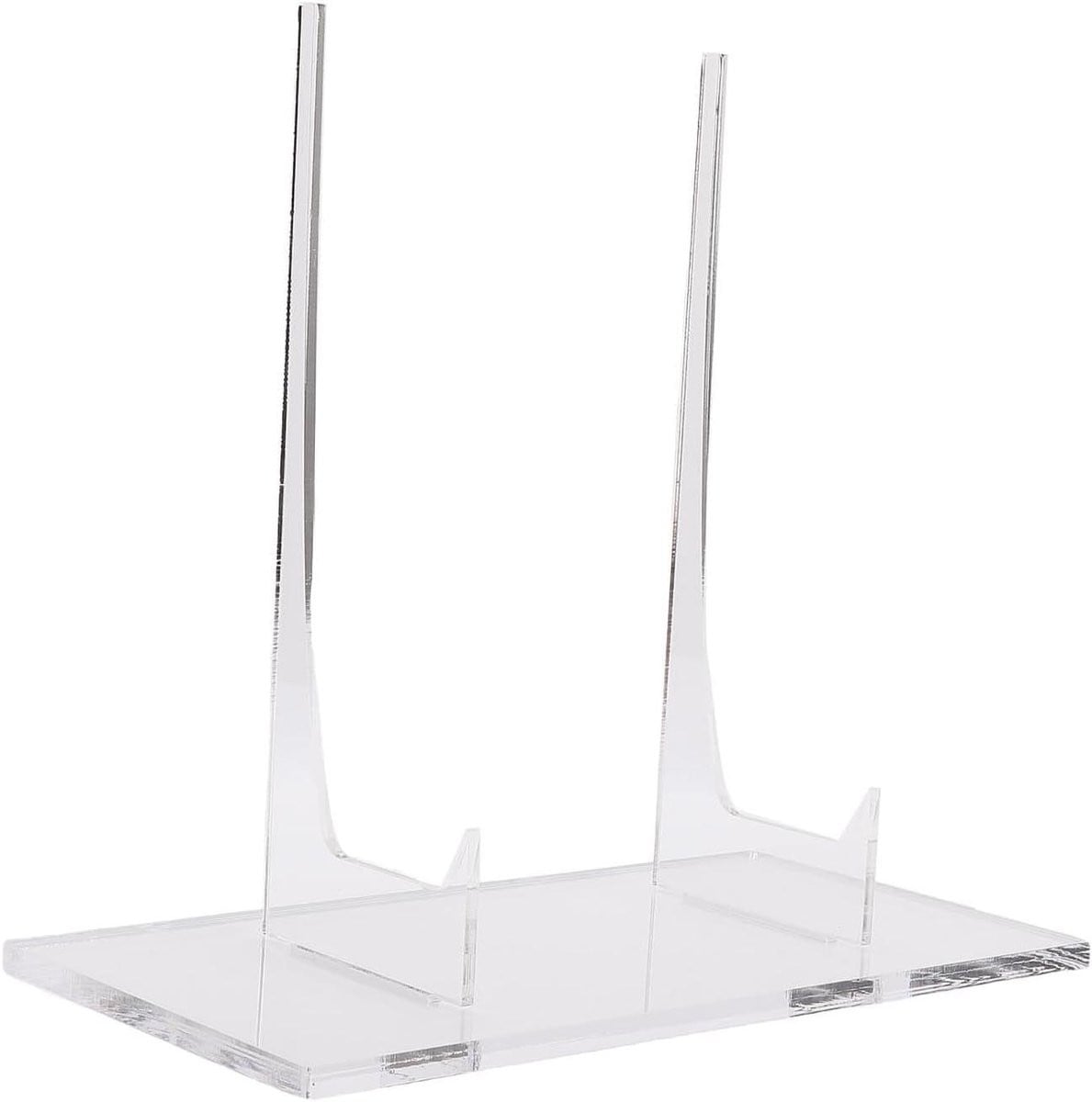 Transparante acryl bordenstandaard displayhouder voor het tonen van kunst - 25,4 cm
