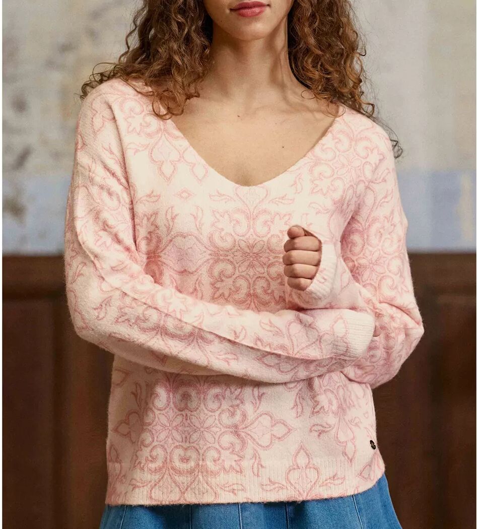 La Petite Etoile - Pullover, für Damen, Lachs, Größe S