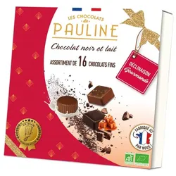 Gift Box - 16 Dark and Milk Chocolates 138g