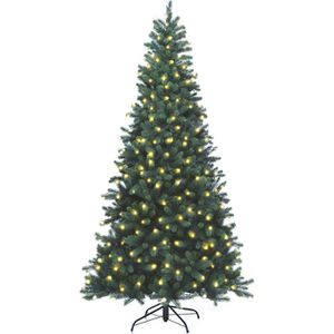 Xenotec Weihnachtsbaum PE-BM240, 240cm, grün, mit LED Beleuchtung
