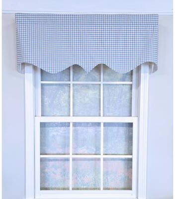 RLF Home Gingham Regal Valance