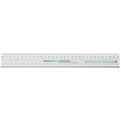 Schneidelineal, Metall, 50cm