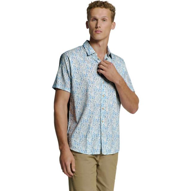 No Excess Shirt short sleeve allover printed cloud