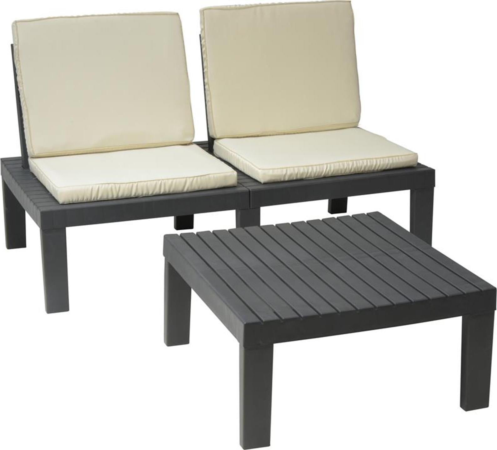 ProGarden tuinset met crème kussens