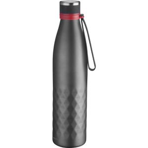 Westmark Thermosflasche Viva 5284226A, Edelstahl, Isolierflasche, anthrazit, 1 l