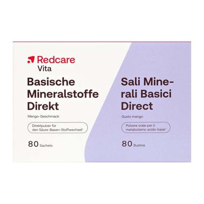 Basische Mineralstoffe Direkt RedCare Plv.z.Einn. 80 St Beutel