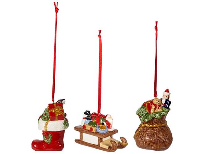 Villeroy & Boch Nostalgic Ornaments Ornamente Geschenke 3tlg.