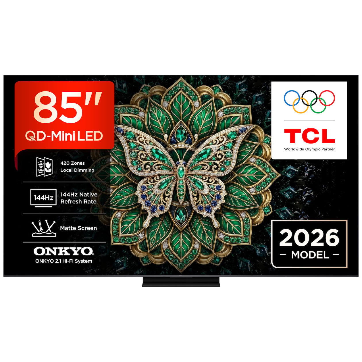 TCL Mini LED TV 85MQLED75L (2026) - 85 inch