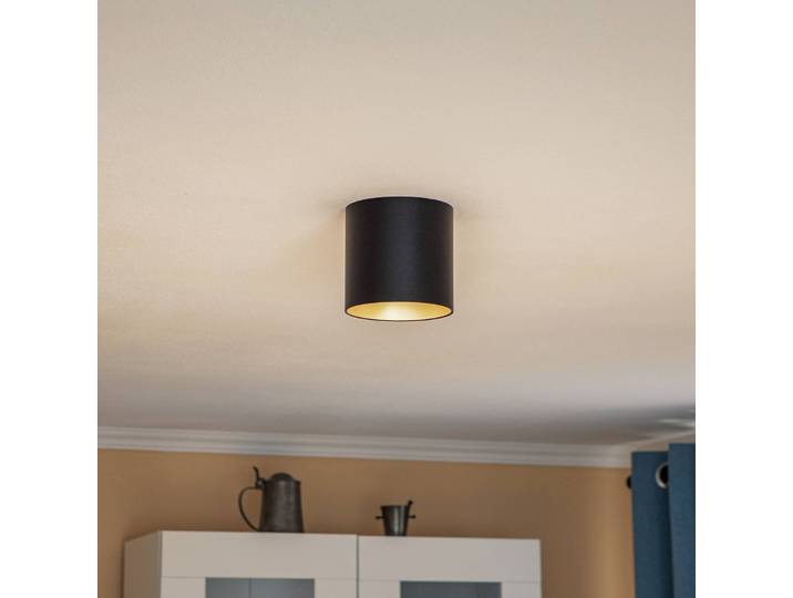 Downlight Point Tone, schwarz/gold Tone Nowodvorski Lighting, dimmbar, schwarz, für Wohn- / Esszimmer, Metall, Modern, Strahler
