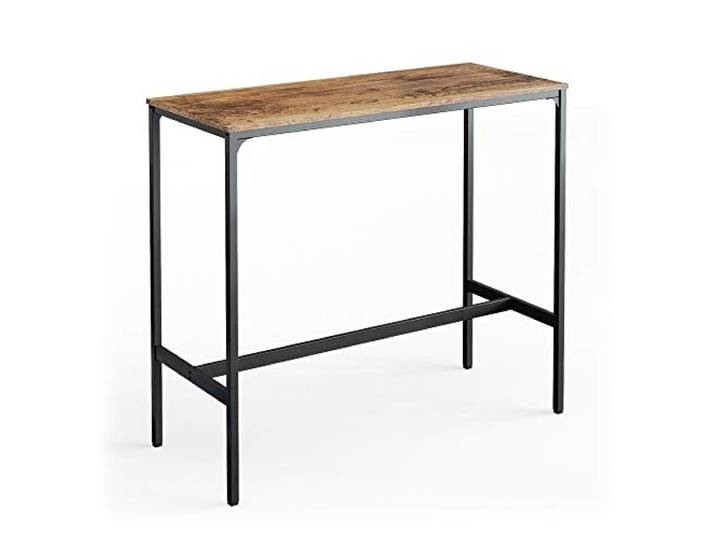 Vicco Bartisch Fyrk , Antikholz, 120 x 50 cm geeignet für Tresen und Küchentheken, stapelbar zur Aufbewahrung