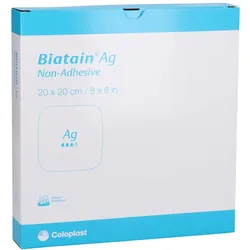 Biatain Ag Schaumverband 20x20 cm nicht 5 St