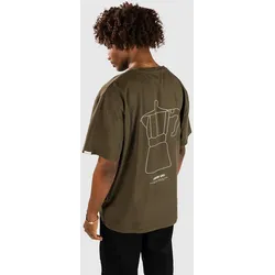 Anerkjendt Akvillads Italien Coffee T-Shirt forest night Gr. M