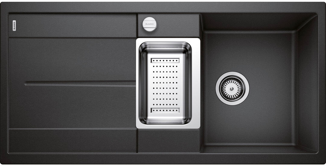 Blanco Metra 1.5 Bowl Inset Kitchen Sink Anthracite 1,000mm L