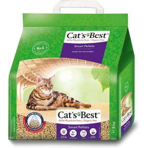 Cats-Best Katzenstreu Smart Pellets, aus 100% Holzfasern, klumpend, geruchsbindend, 10 Liter