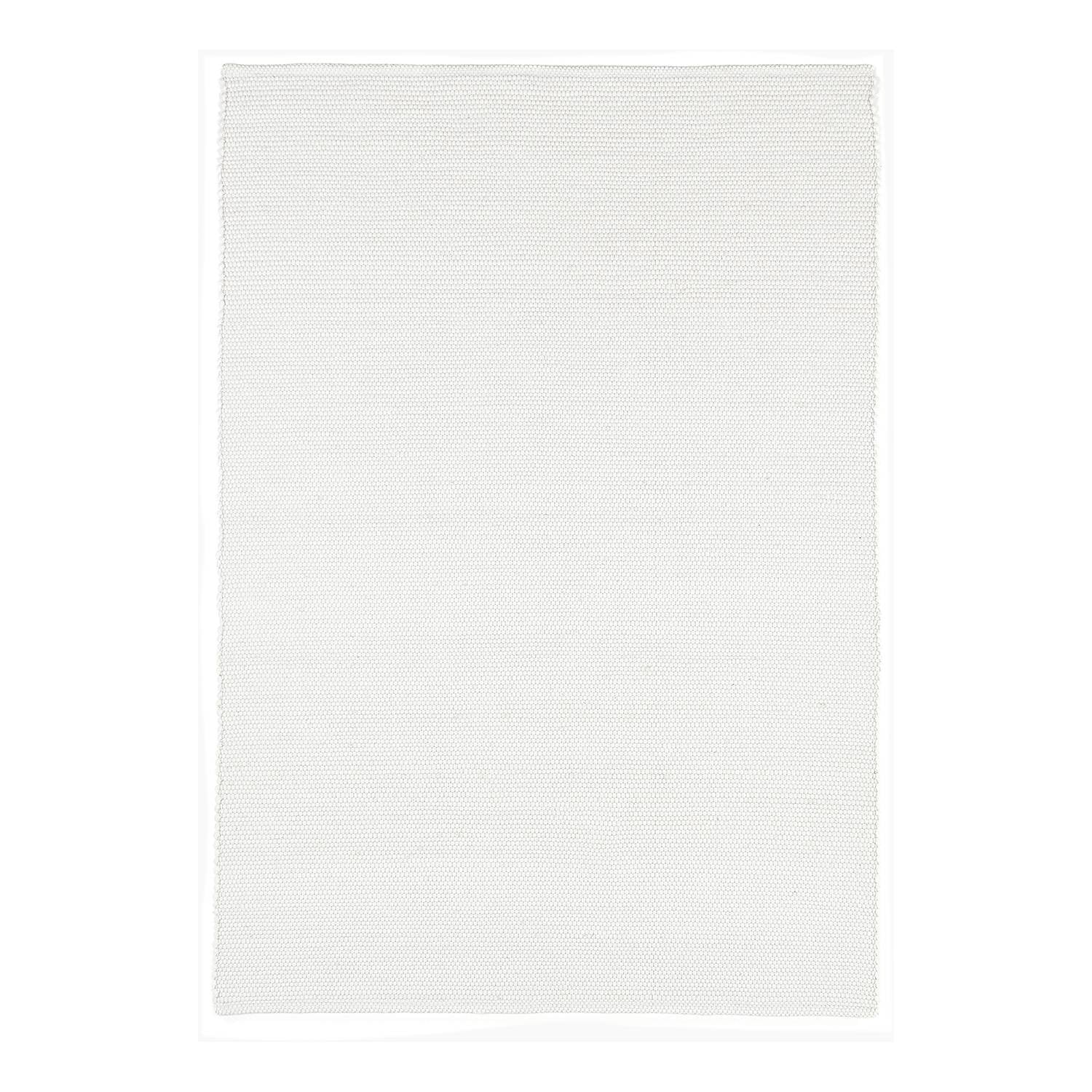 home24 Wollen vloerkleed Alpen wit, 40 x 60 cm