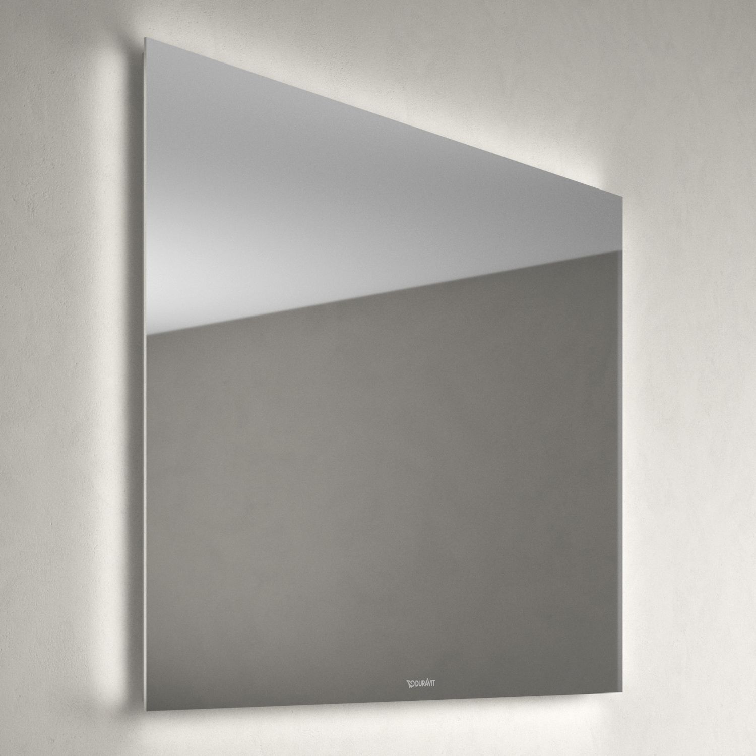 Duravit bathroom mirror "Good" 80x70 cm with LED indirect light