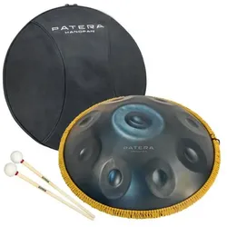 Patera Handpan D-Minor mit Schlägel (Perkussion), Perkussion, Blau