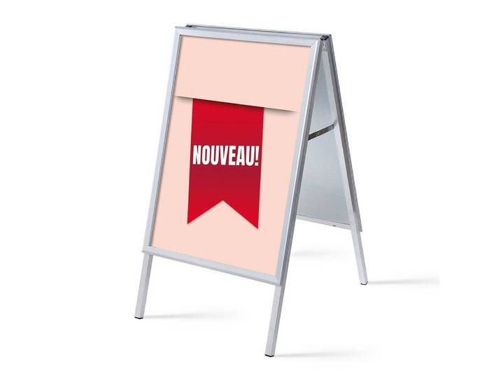 Showdown Displays Standregal A1 - Komplett-Set - Nouveau Französisch - Rot/Schwarz, 1-tlg.